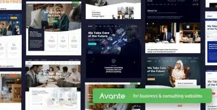 Avante-430x219-1_aae826 Avante – Business Consulting WordPres Theme - Image 1
