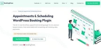 BookingPress-Pro-E28093-Appointments-Scheduling-WordPress-Booking-430x218-1_ae43e7 BookingPress Pro – Appointments & Scheduling WordPress Booking - Image 1