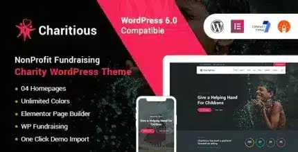 Charitious-is-a-WordPress-Theme-especially-for-Charity_-NGO_-Non-Profit-Organization-or-Foundation_-430x219-1_0f4569 Charitious – NonProfit Fundraising Charity WordPress Theme - Image 1