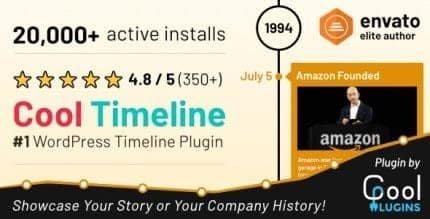 Cool-Timeline-Pro-430x219-1_762b51 Cool Timeline Pro – Horizontal & Vertical Timeline Plugin For WordPress - Image 1