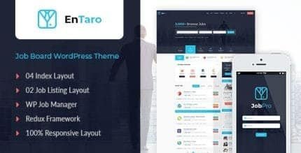 Entaro-Theme-430x219-1_7dd661 Entaro Theme – Job Portal WordPress Theme - Image 1