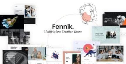Fennik-Theme-Themeforest-430x219-1_3aba16 Fennik – Multipurpose Creative Theme - Image 1