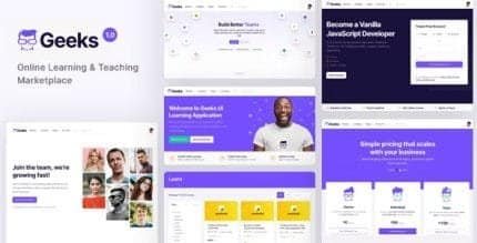 Geeks-Online-Learning-Marketplace-WordPress-Theme-430x219-1_b97aa6 Geeks Theme – Online Learning Marketplace WordPress Theme - Image 1