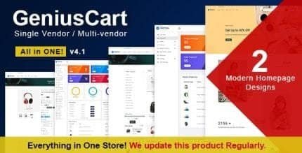 GeniusCart-430x219-1_53a744 GeniusCart – Single or Multi vendor Ecommerce System with Physical and Digital Product Marketplace - Image 1