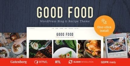 Good-Food-Theme-430x219-1_e2a7a3 Good Food – Recipe Magazine & Food Blogging Theme - Image 1