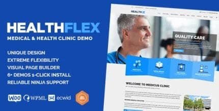 HEALTHFLEX-Doctor-Medical-Clinic-Health-WordPress-Theme-430x219-1_8fa8dc HEALTHFLEX Theme – Doctor Medical Clinic & Health WordPress Theme - Image 1