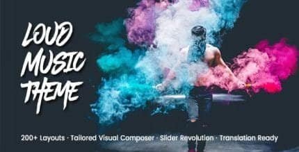 Loud-A-Modern-WordPress-Theme-for-the-Music-Industry-430x219-1_dbbc6f Loud – A Modern WordPress Theme for the Music Industry - Image 1