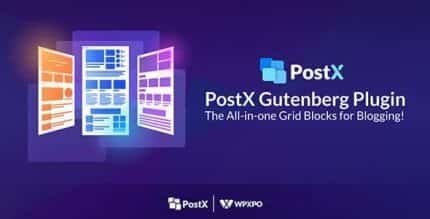 PostX-Pro-GPL-v1.4.4-E28093-Gutenberg-Post-Grid-Blocks-430x219-1_e5ff57 PostX Pro – Gutenberg Post Grid Blocks - Image 1