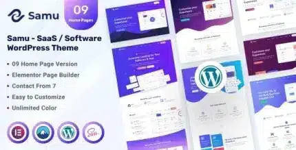 Samu-SaaS-Software-WordPress-Theme-Nulled-430x219-1_75283d Samu – SaaS / Software WordPress Theme - Image 1