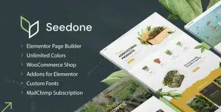 SeedOne-Agriculture-WordPress-theme-Nulled-430x219-1_978da0 SeedOne Agriculture WordPress Theme - Image 1