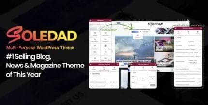 Soledad-Theme-430x218-1_628ced Soledad Theme Multipurpose, Newspaper, Blog & WooCommerce WordPress Theme - Image 1