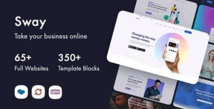 Sway-Multi-Purpose-WordPress-Theme-430x219-1_b1742c Sway Theme- Multi-Purpose WordPress Theme - Image 1
