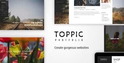 TopPic-Portfolio-Photography-Theme-430x219-1-1_f85608 TopPic Theme – Portfolio Photography Theme - Image 1