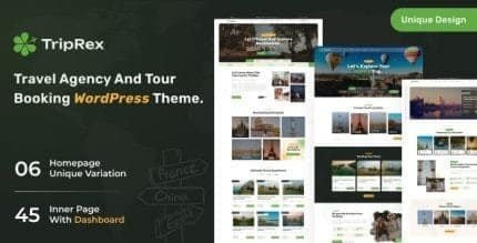 TripRex-Theme-Themeforest-430x219-1-1_bdbf7e TripRex Theme – Travel Agency and Tour Booking WordPress Theme - Image 1