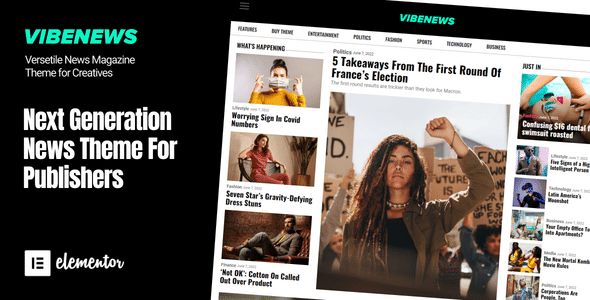 Vibenews-___-Newspaper-Magazine-WordPress-Theme_d15e9b Vibenews – Newspaper & Magazine WordPress Theme - Image 1